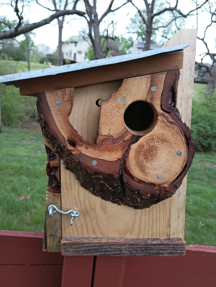 RUSTIC Handmade Birdhouse using Recycled/Reclaimed Materials