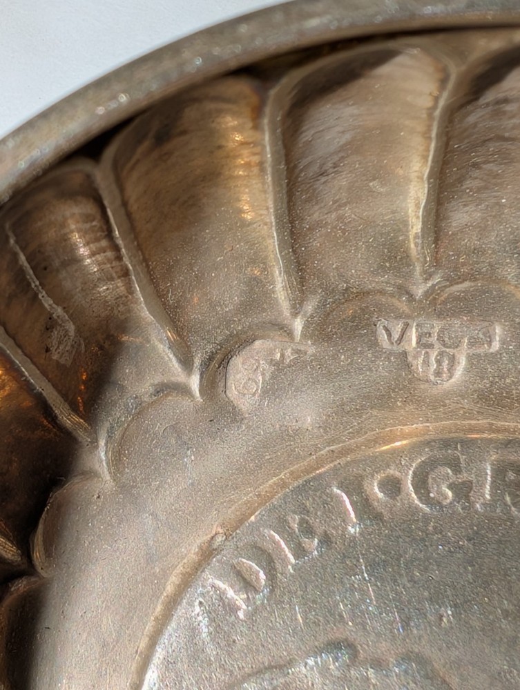 Pair 8 Reale Coin Wine Tasters 1796
