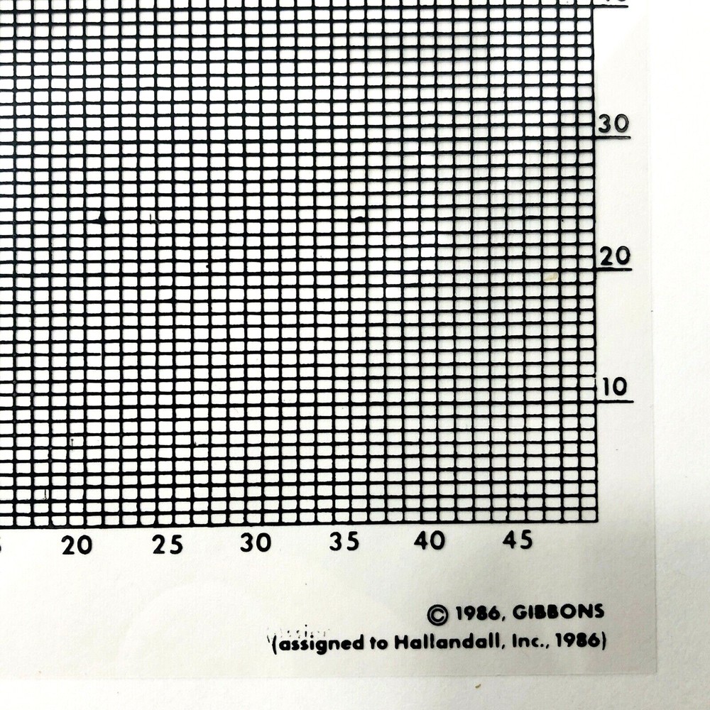 Hallandall Graph Helps Machine Hand Knitters Intarsia Punchcard Develop Picture