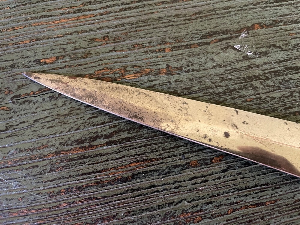 Vintage Dagger w/ Wood Handle