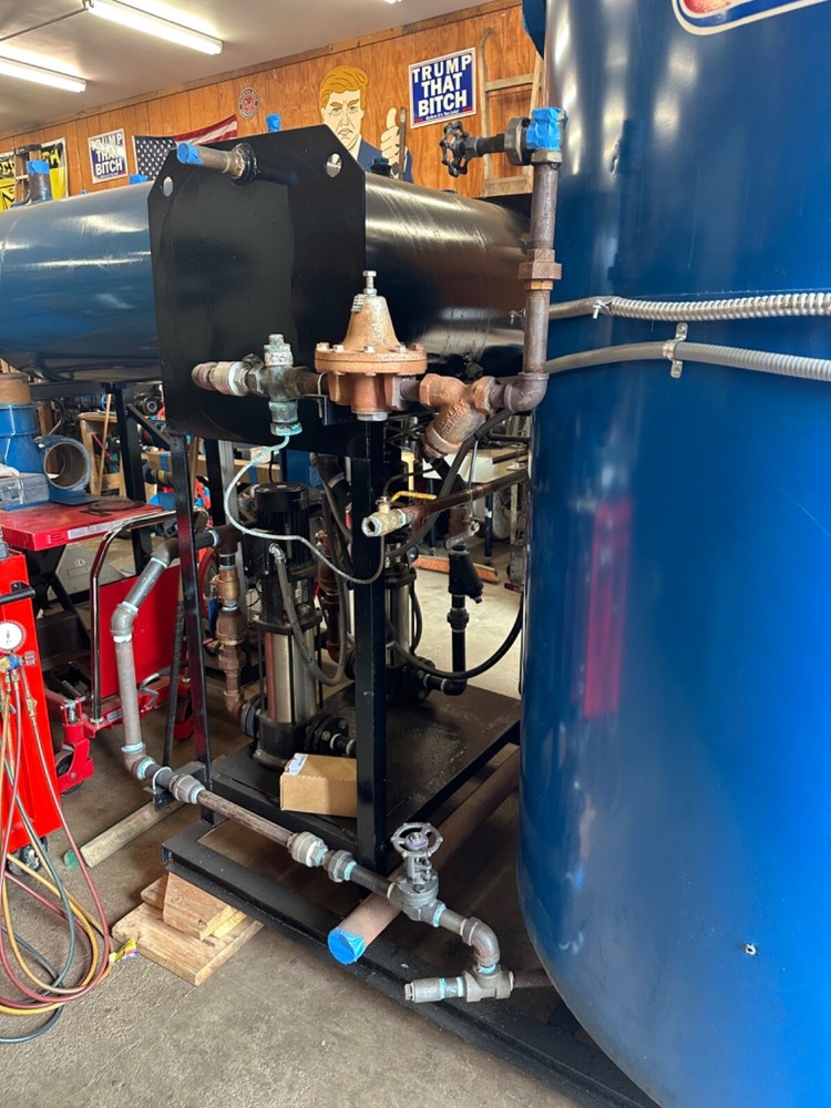 Hurst 50 HP Vertical Boiler Package