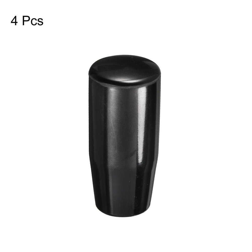 M8x50mm Female Threaded Hand Knobs Cylinder Insert Handles for Mechanical, 4Pcs