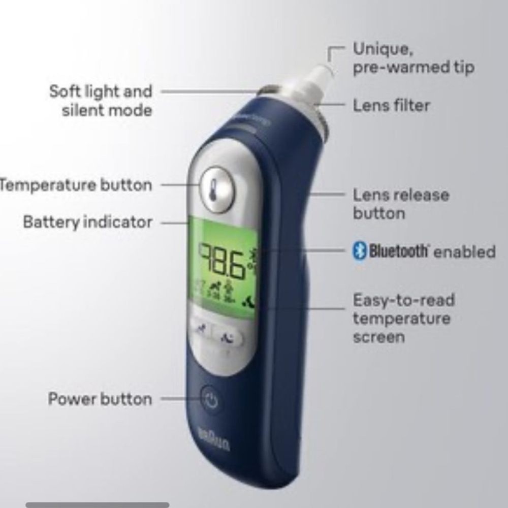 Braun ThermoScan 7+ Connect Ear Thermometer