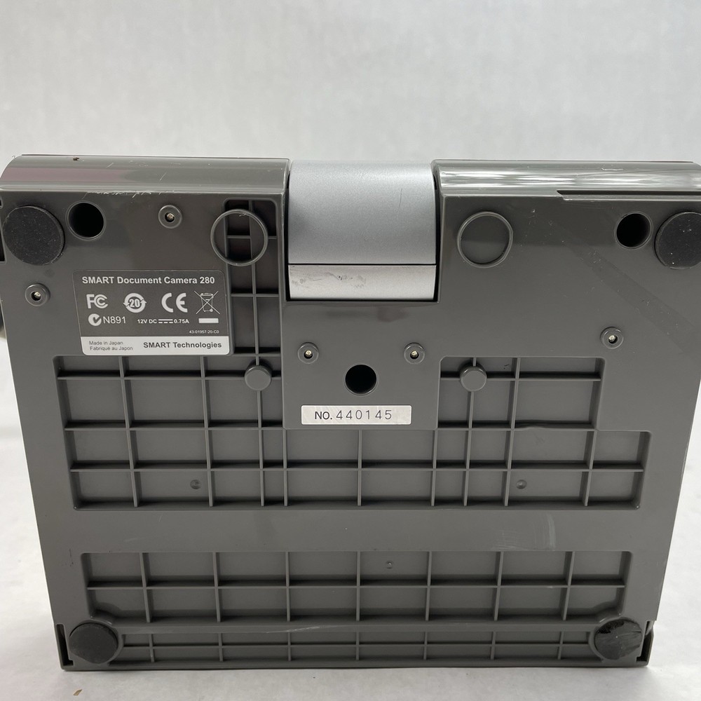 SMART Document Camera 280 Digital Presenter Projector Gray without Power Supply