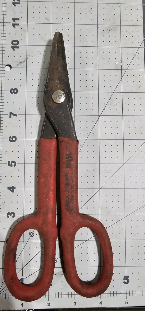 Wiss Drop Forged V10 Duckbill Tin Snips
