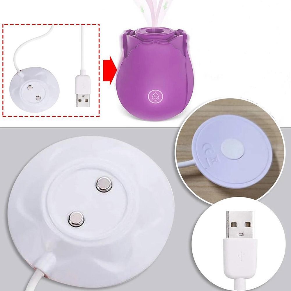 Rose Vibrator USB Dock Style Charging Cable- 2025 Sell❀
