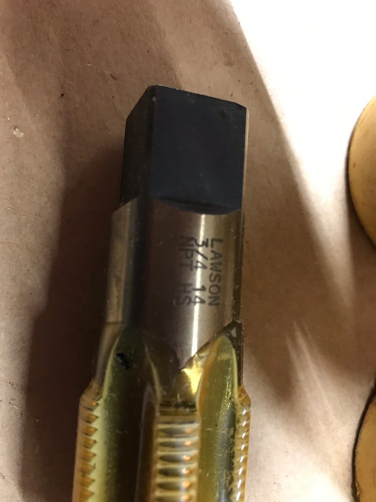 NOS Lawson 3/4-14 NPT Pipe Thread Tap