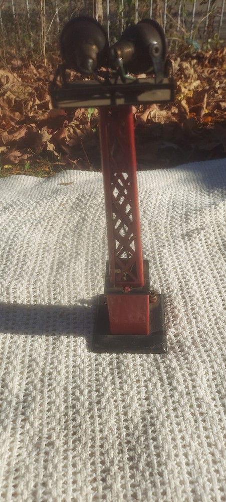 Marx Dual Floodlight Spotlight Tower Red