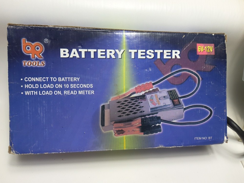 LOT OF 2 BATTERY AND CHARGING SYSTEM TESTERS (NEW)