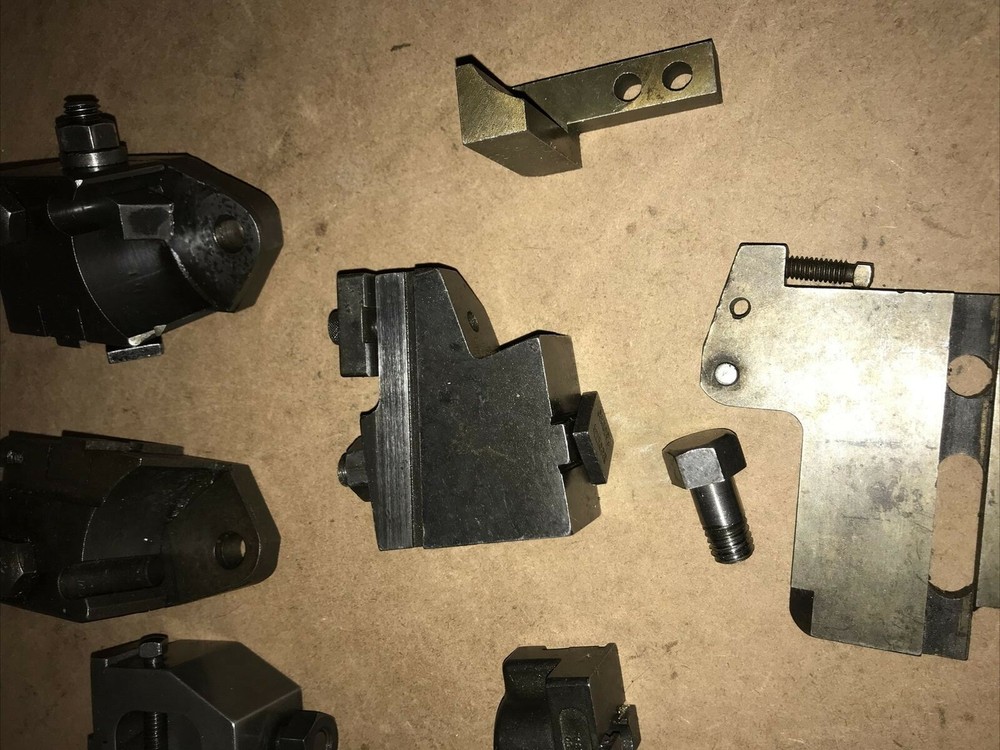 OG TOOL HOLDERS AND CROSS SLIDES LOT