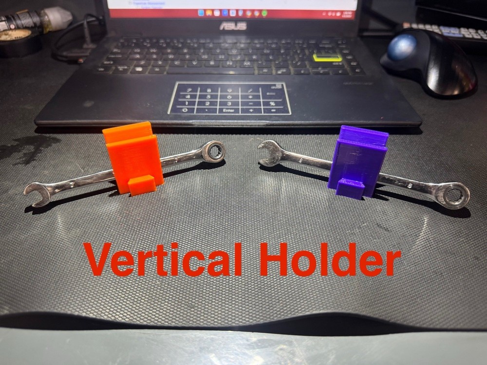 Magnetic Wrench Organizer