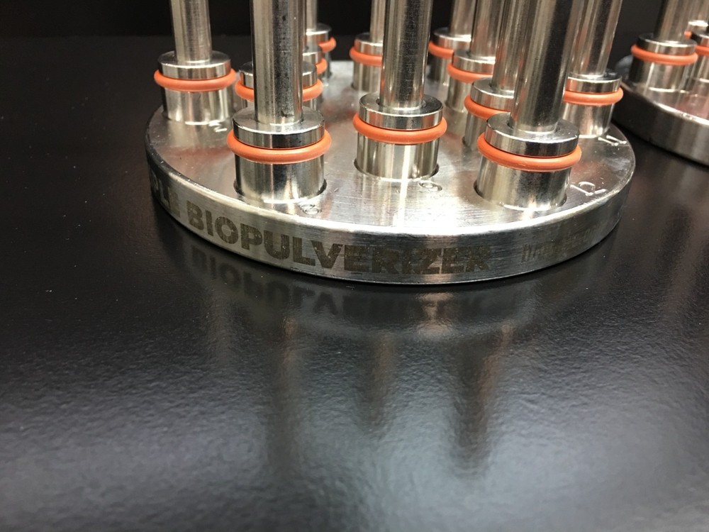 BioSpec Model 59012MS MultiSample BioPulverizer Lot 4 Sets