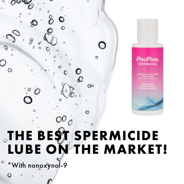ForPlay PrePair Spermicidal - Water Based Lubricant - Made in the US