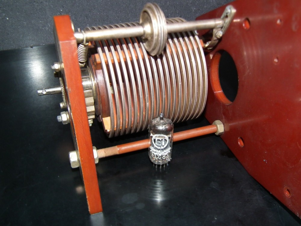 VARIABLE ROLLER INDUCTOR COIL - HF POWER AMPLIFIER - ANTENNA TUNER QRO