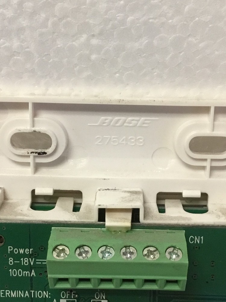 BOSE ControlSpace CC-16 Zone Controller White 275433 WORKING FREE SHIPPING