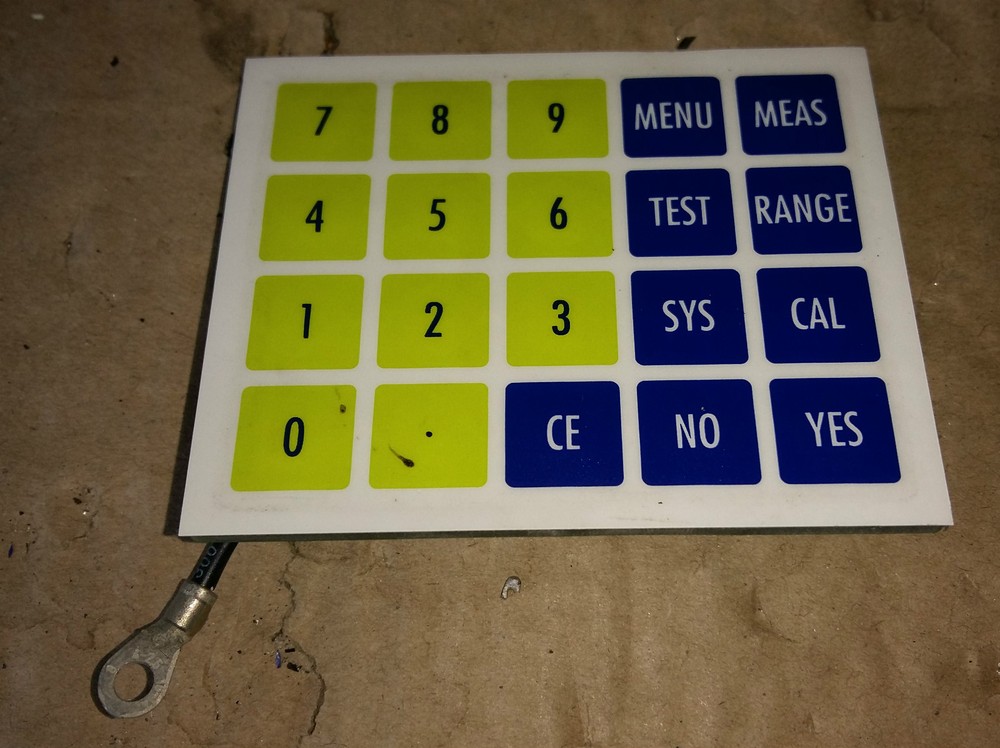 KeyBoard for Eco Physics Model CLD  Analyzer