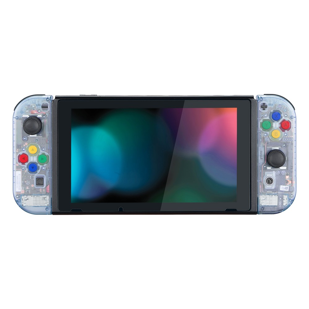 Glacier Blue Console Housing Shell with Buttons Replacement for Nintendo Switch