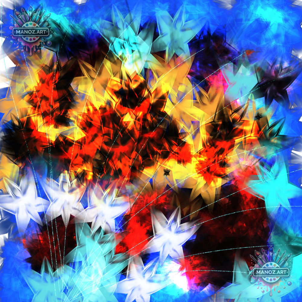 Digital Art Picture Image - Energy in Bloom
