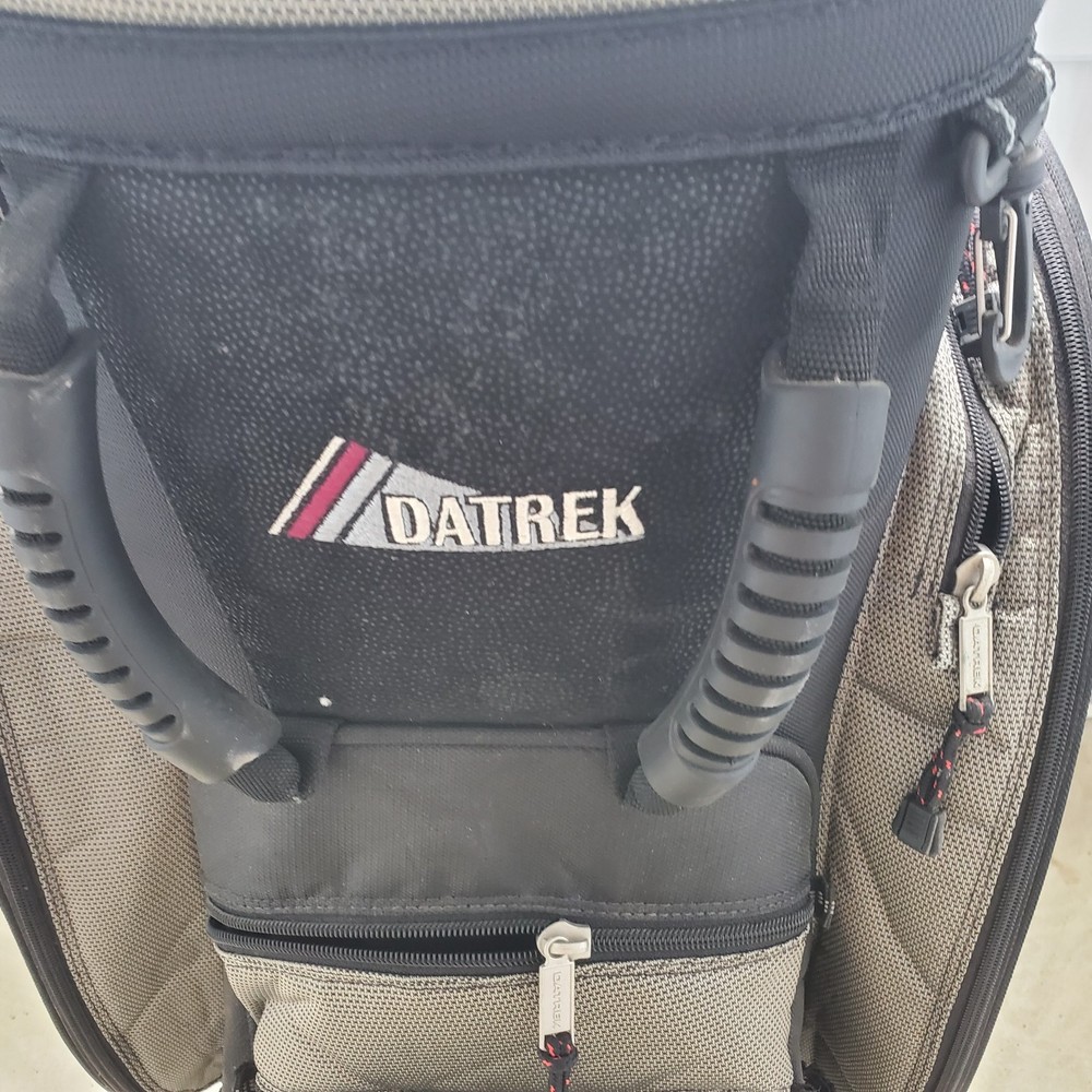 Datrek Golf Bag = Black/Gray 8-Way