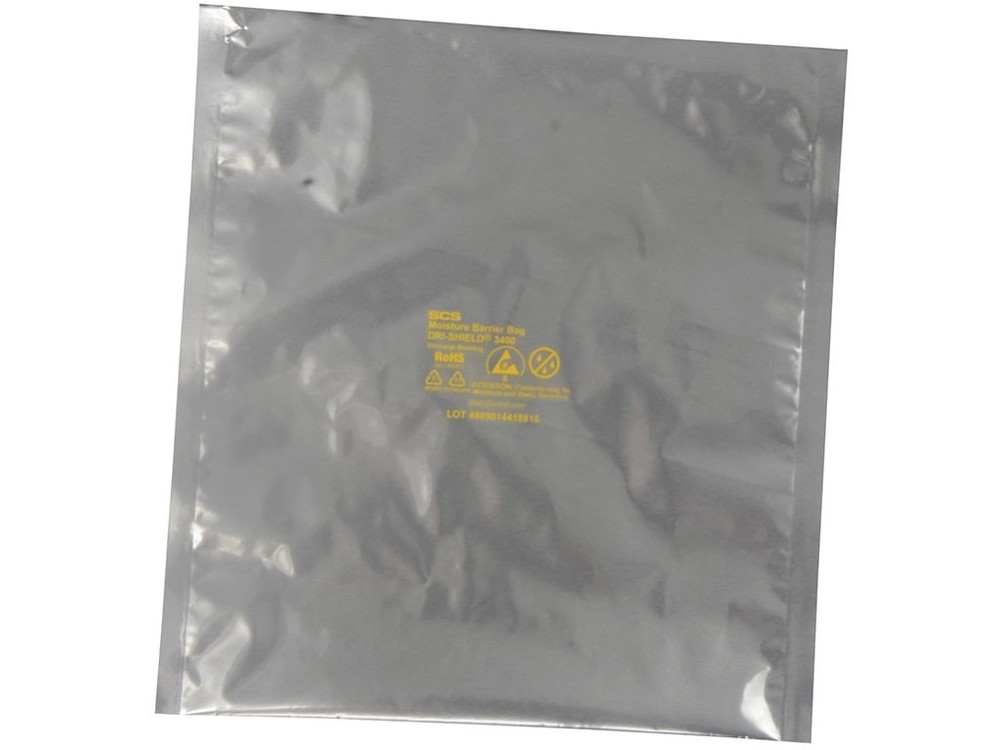 SCS D341925 - MOISTURE BARRIER BAG, DRI-SHIELD 3400, 19x25, 100 EA