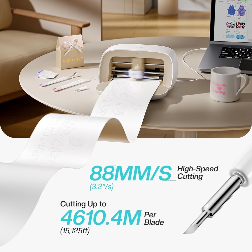Likcut S501 Vinyl Cutter - Smart and Compact Sticker Making Machine
