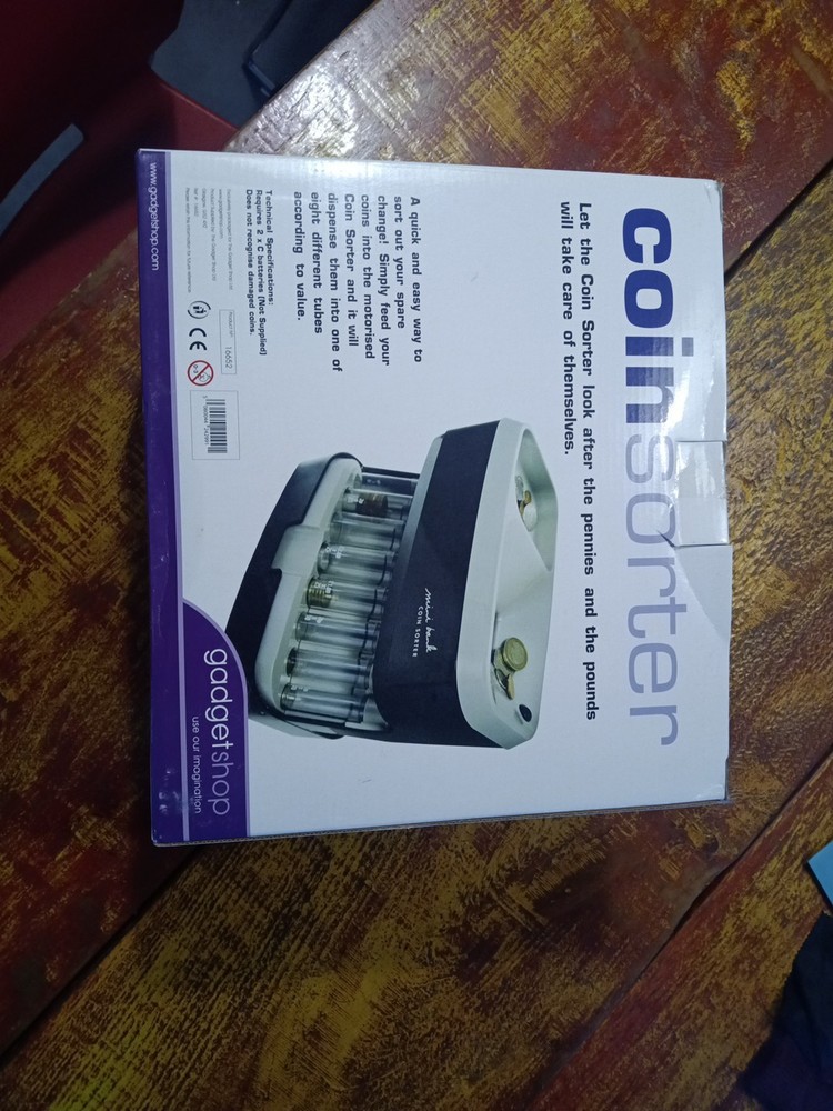 coin sorter machine uk