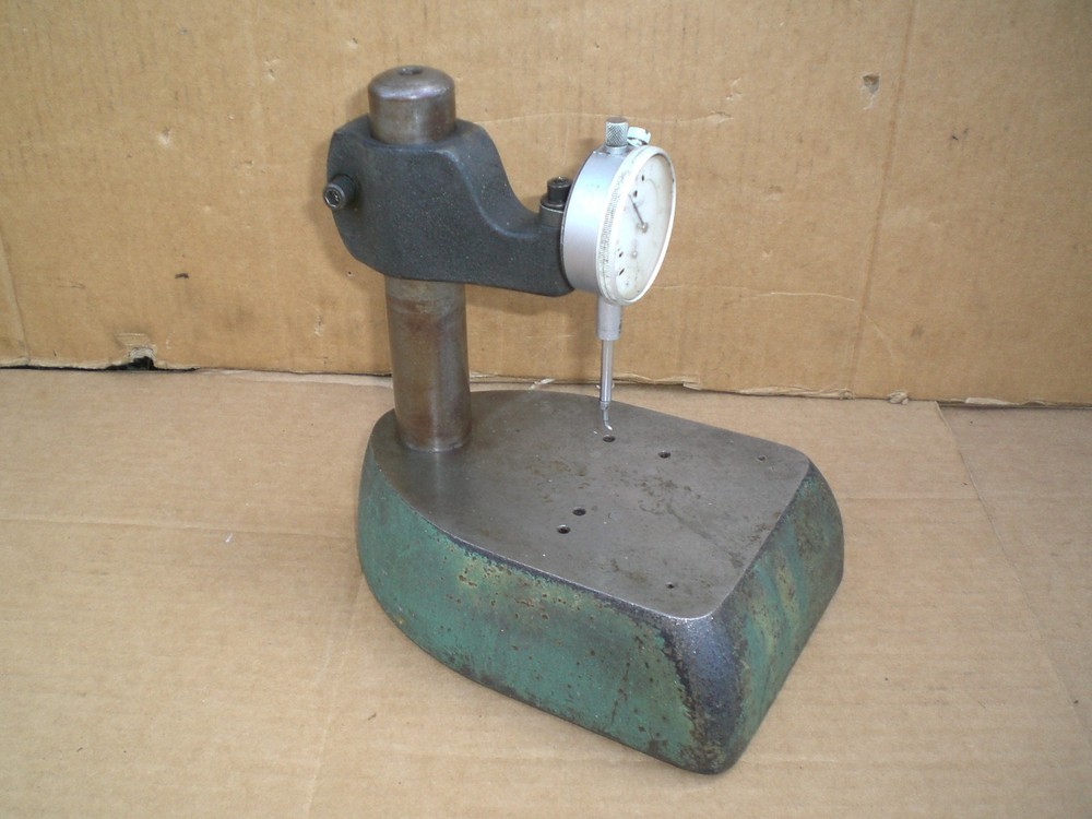 Vintage Federal Comparator stand with indicator