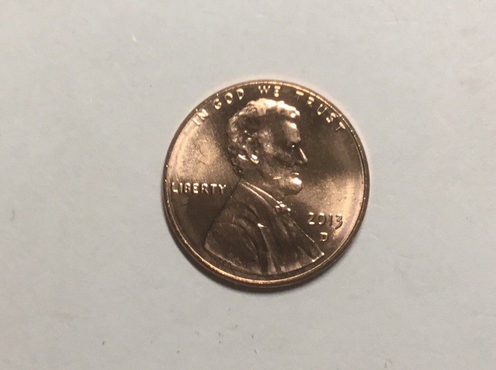 2013 D Lincoln Shield Cent (BU) With FREE SHIPPING!!!