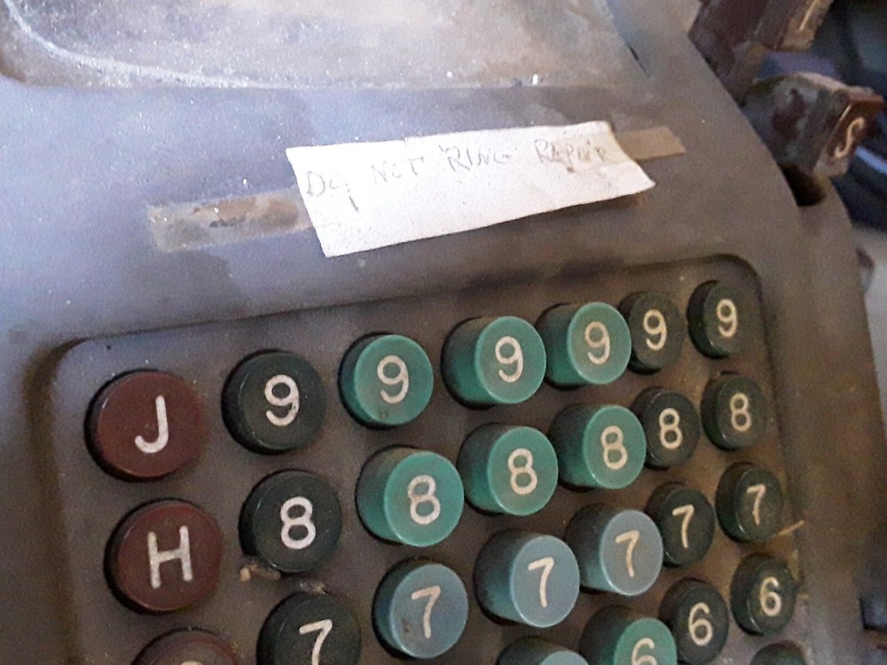 Vintage Adding Machine
