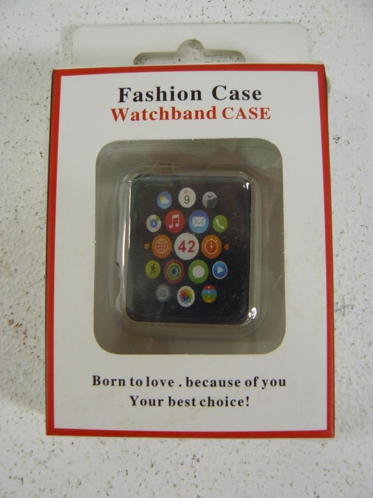 Waloo Electroplate Slim Case with Screen Protector for Apple Watch R3T2@5023