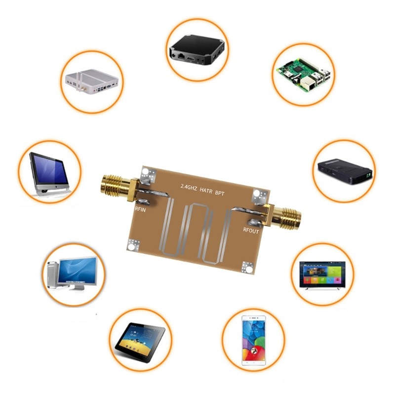 Improve Signal Quality with 2.4GHZ Microstrip Bandpass Filter Replace Accessory