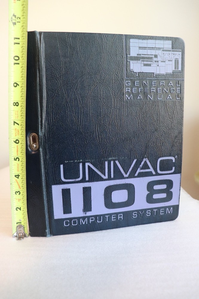 Univac 1108 Binder