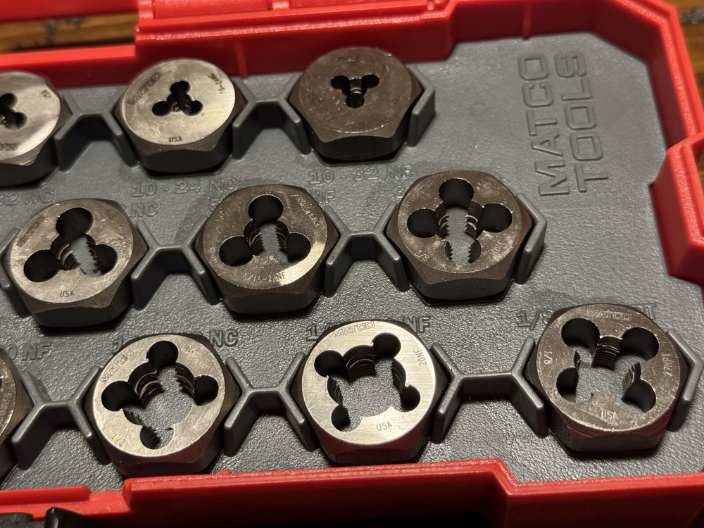 Matco Tools DM 10 + 11 SAE & Metric Die Sets