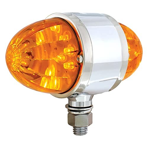 37477 Marker Light, Double Face, LED, Assembly, Dual Function, 17 LED, Amber