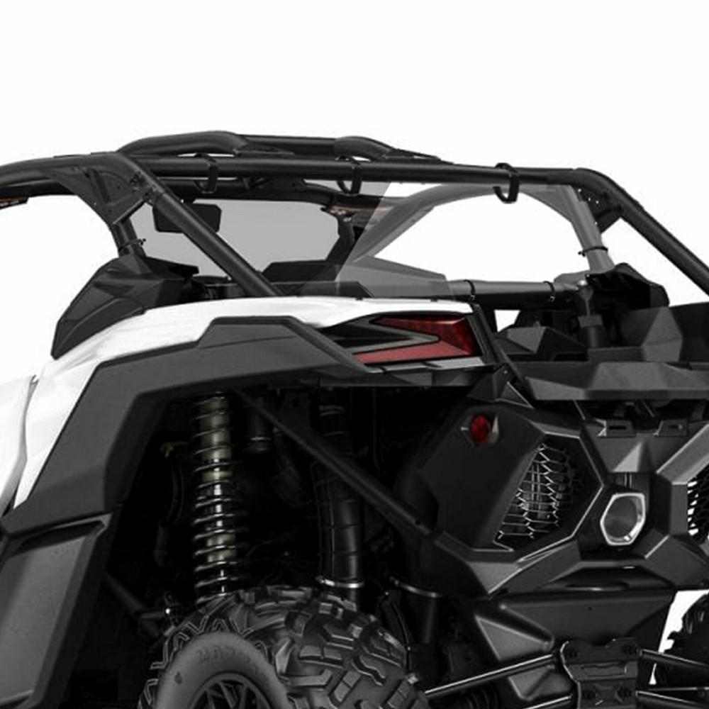 KEMIMOTO UTV Back Rear Windshield Polycarbonate for Can Am Maverick X3 2017-2024