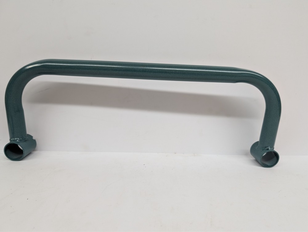 Quantum PH18P 18 Inch Push Handle Antimicrobial Green Epoxy Shelving Unit