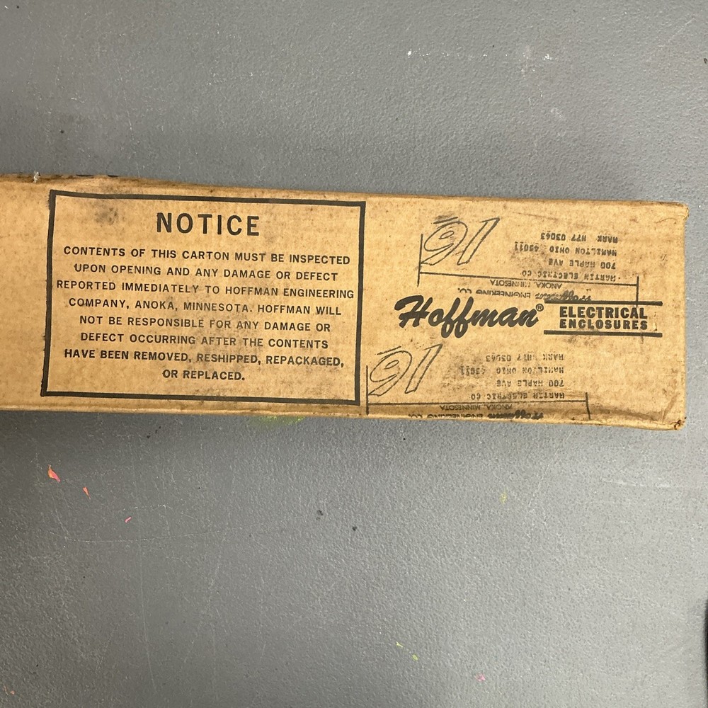 Hoffman A31ABVA Operator Adapter - ECS