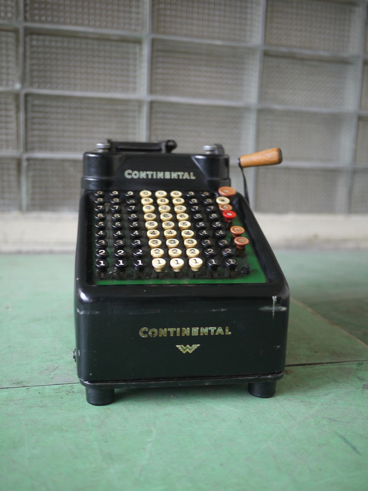 Vintage Continental Adding Machine