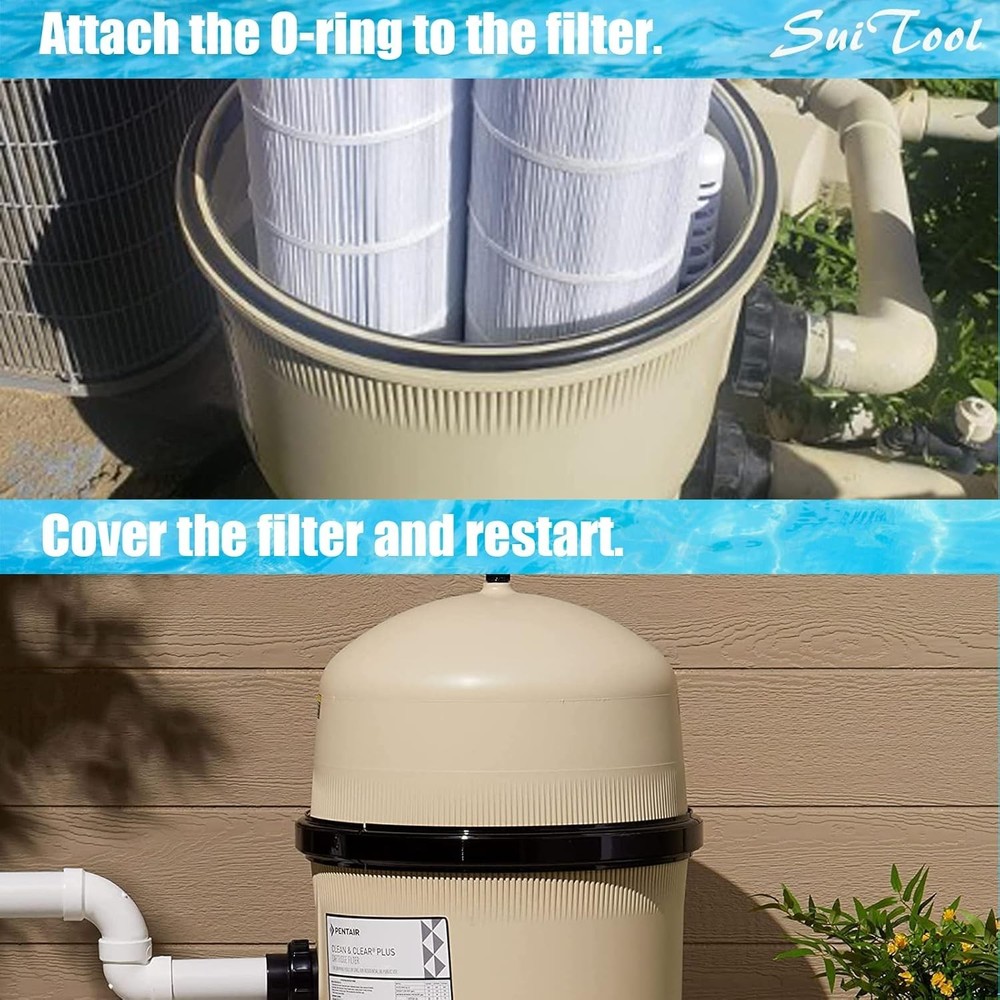 Replacement Pool and Spa D. E. Filter, Replacement for Pentair CCP 520/420/32...
