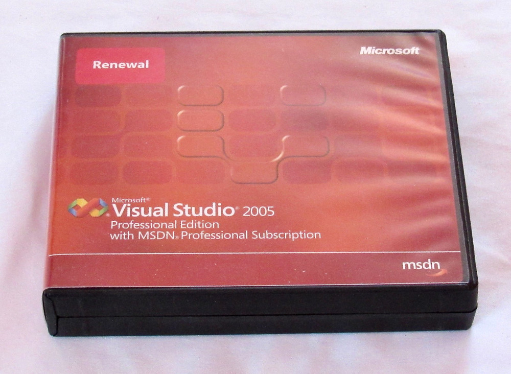 Microsoft Visual Studio 2005 Professional Edition MSDN - Sub Renewal + POSTERS