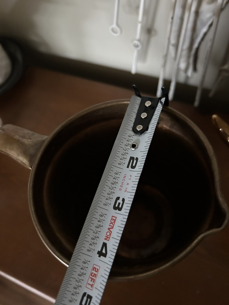 Electrified Pure Copper Pitcher