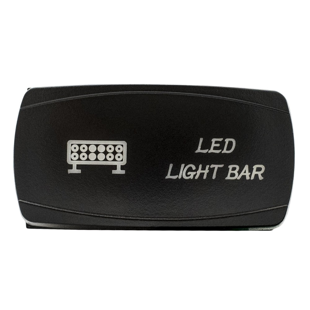 ORANGE LED Horizontal LED LIGHT BAR Rocker Switch 4WD 4X4 UTV Waterproof