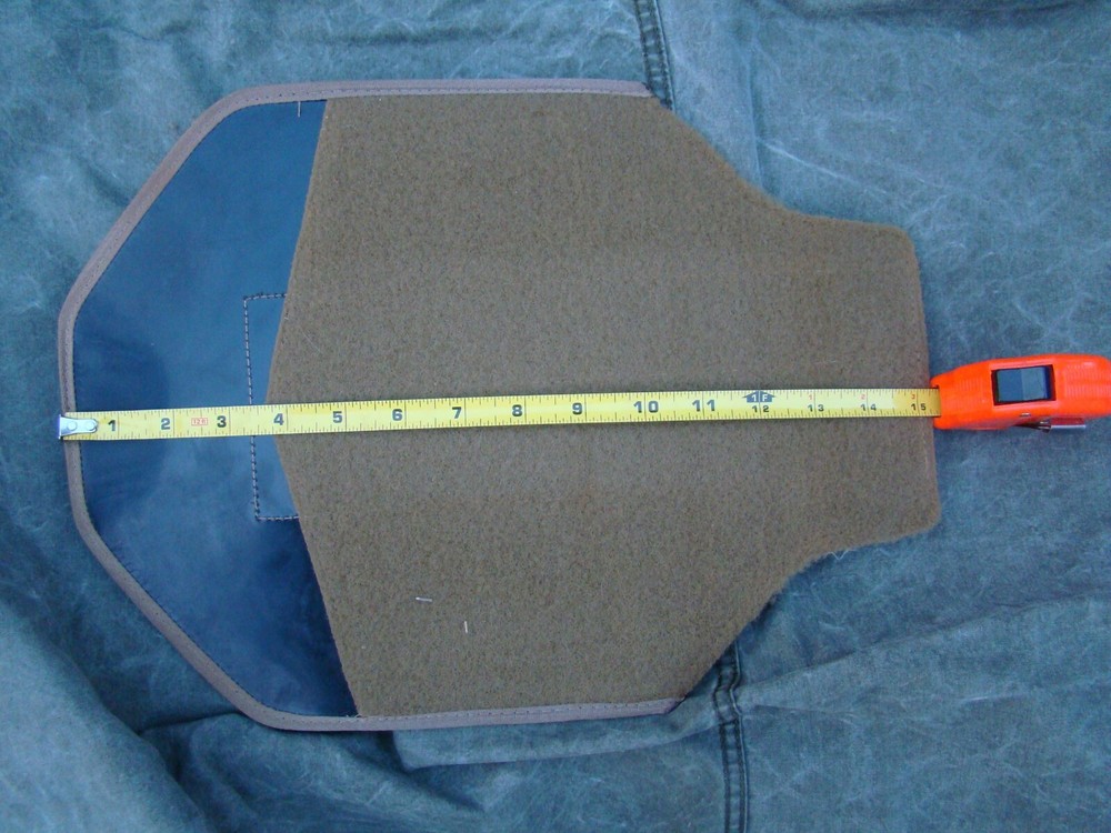 USMC MARPAT ILBE Mainpack Shoulder strap attachment hook and loop frame sheet
