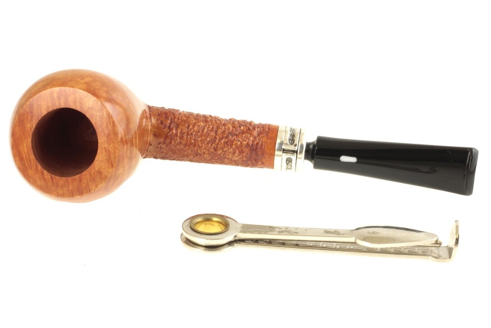Castello Collection K - Pear - with silver "stand" band