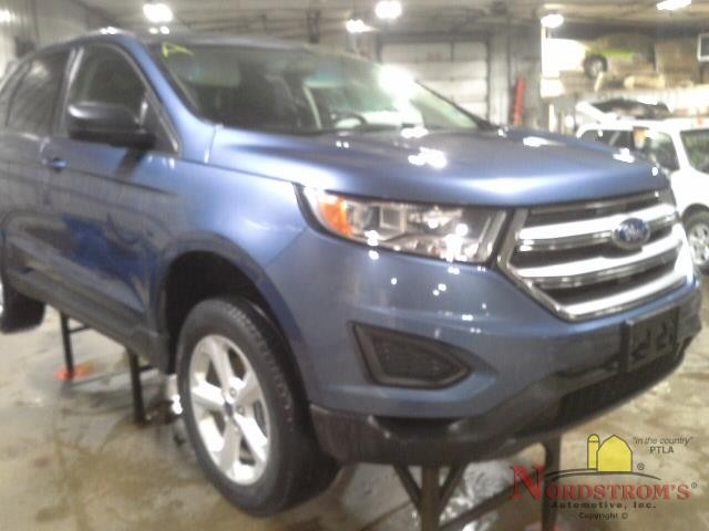 2018 Ford Edge Passenger Front Headrest Only Black Cloth