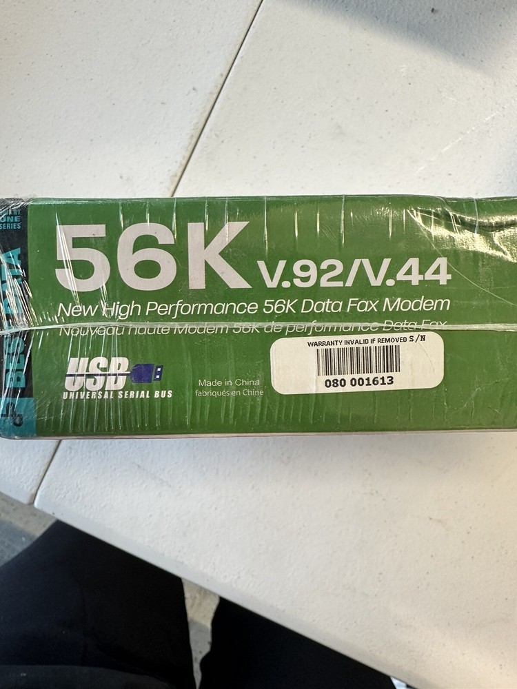 NEW Best Data V.92/V.44 High Performance 56K Data Fax Modem