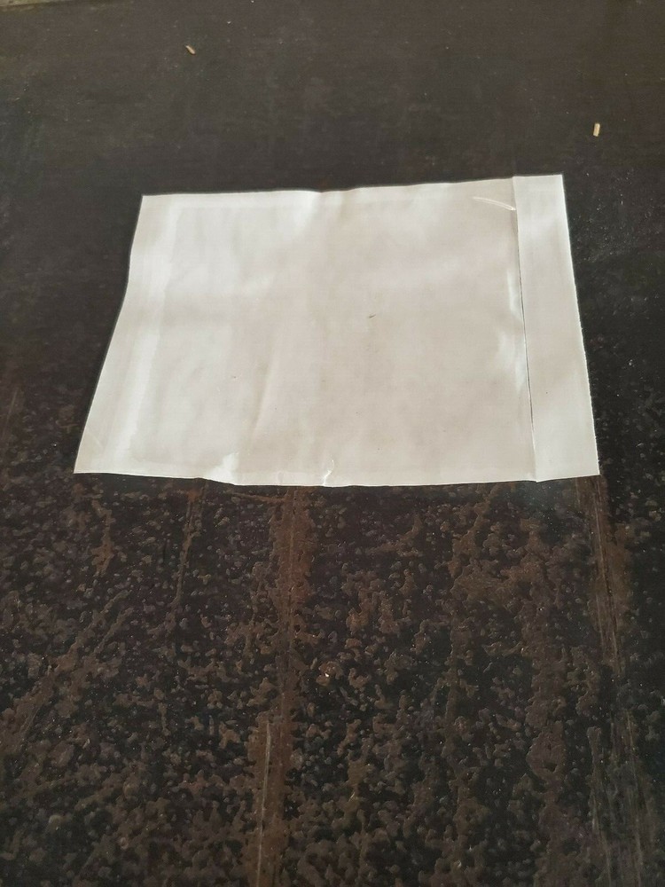 9" x 12" Clear Faced Document Packing List  Envelopes  500 PK