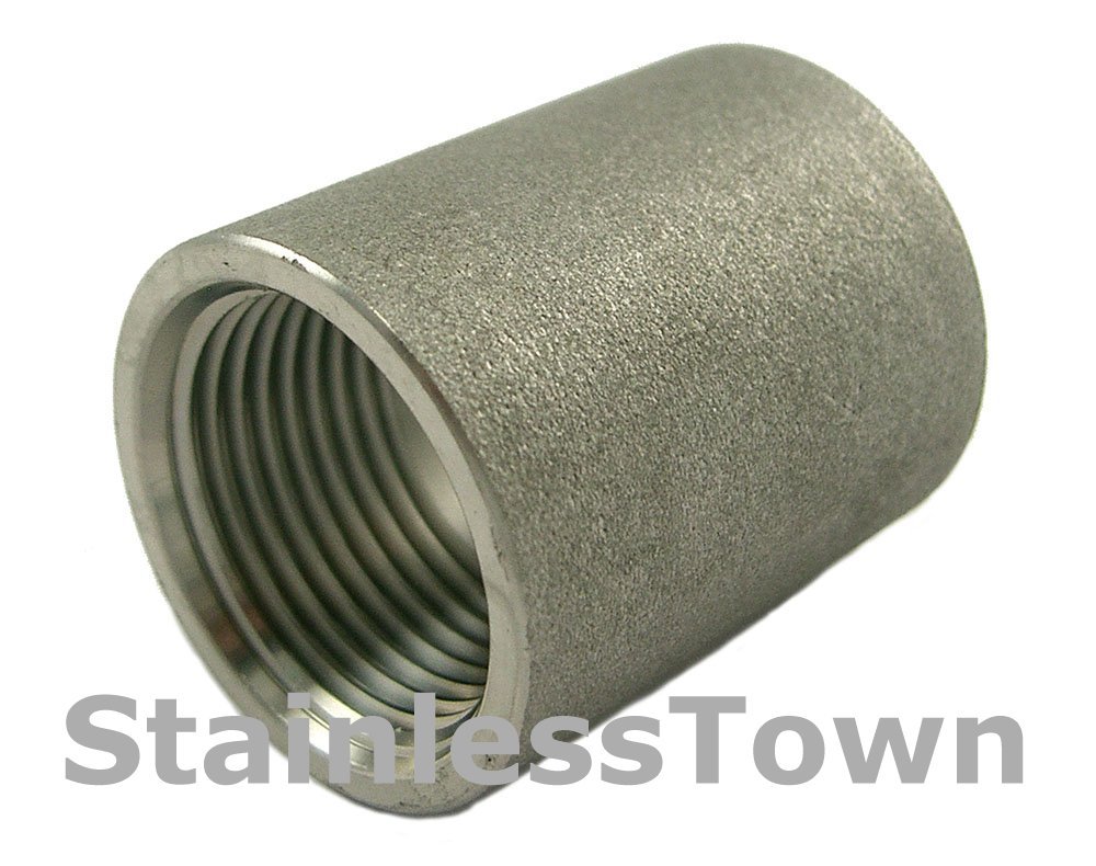 Stainless Threaded Pipe Coupling 1" Type 304