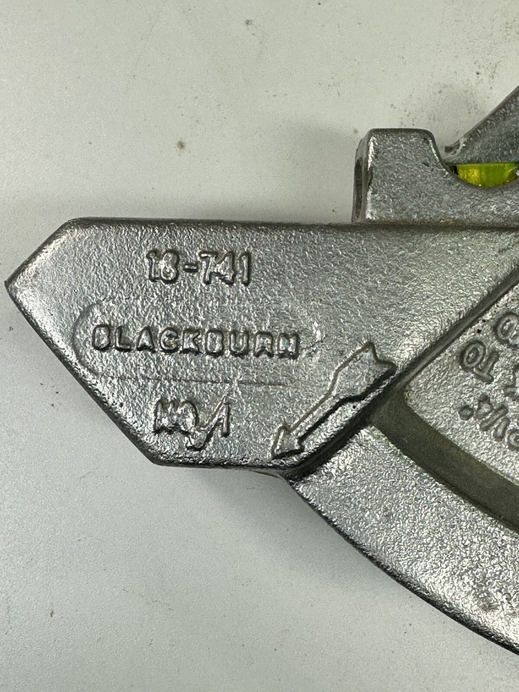 Blackburn | 1/2" Conduit Thinwall Pipe Tube Bender | 18-741