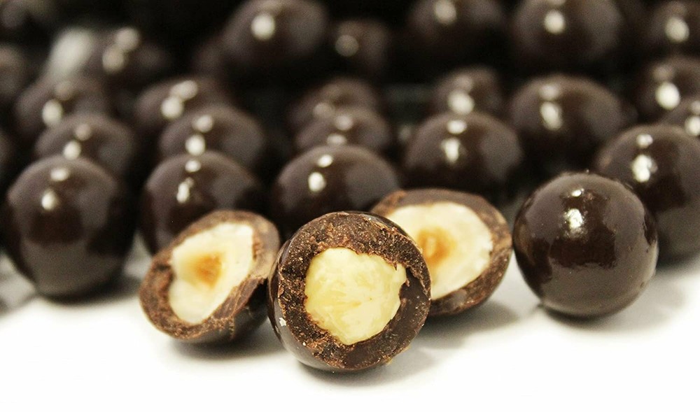 Gourmet Dark Chocolate Covered Hazelnuts by Its Delish, 2 lbs